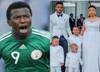 Kayode olarenwaju with family