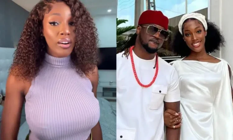 Paul okoye with new wife photo
