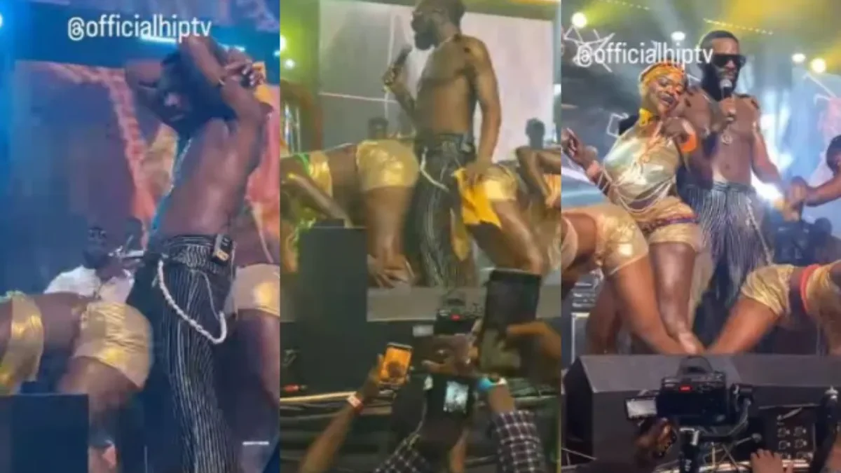 Dbanj rocking ladies
