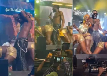 Dbanj rocking ladies