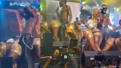 Dbanj rocking ladies