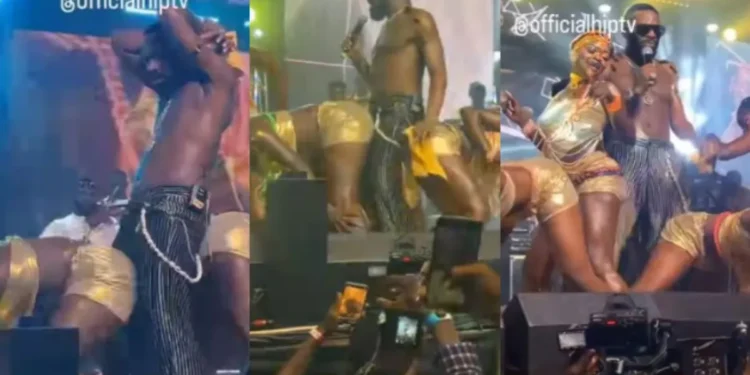 Dbanj rocking ladies