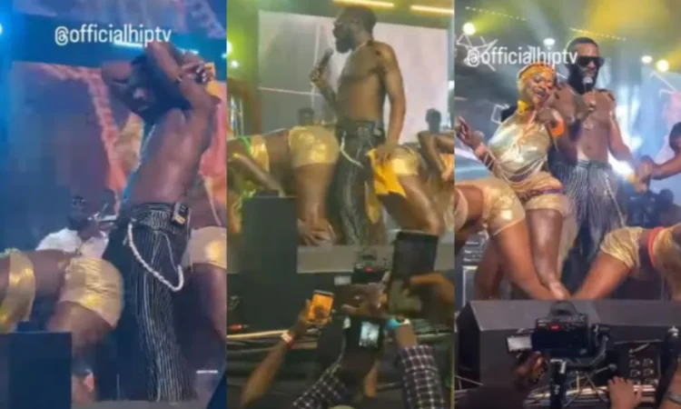 Dbanj rocking ladies
