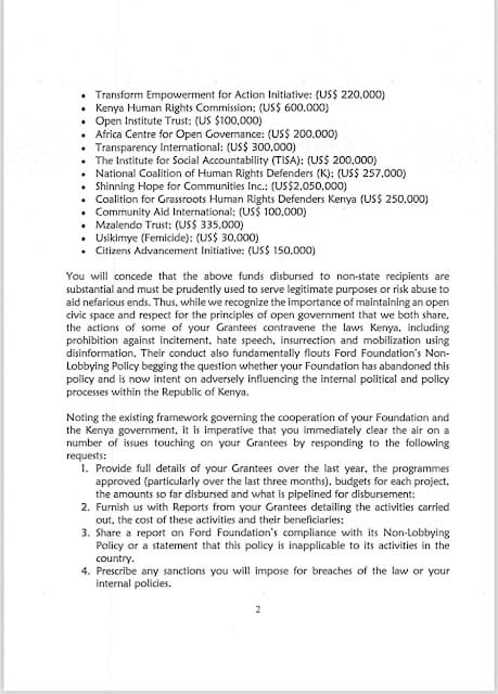 Ford Foundation to state photo