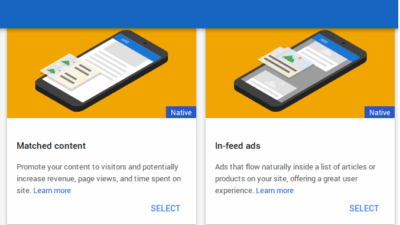 In feed ads photo