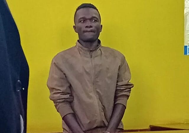 Collins Jumaisi Khalusha, the suspect in Kware