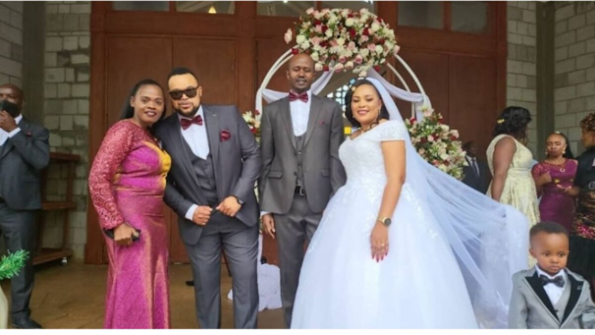Keziah Wa Kariuki final weds long time friend