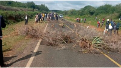 Kyua Katangi road accident photo