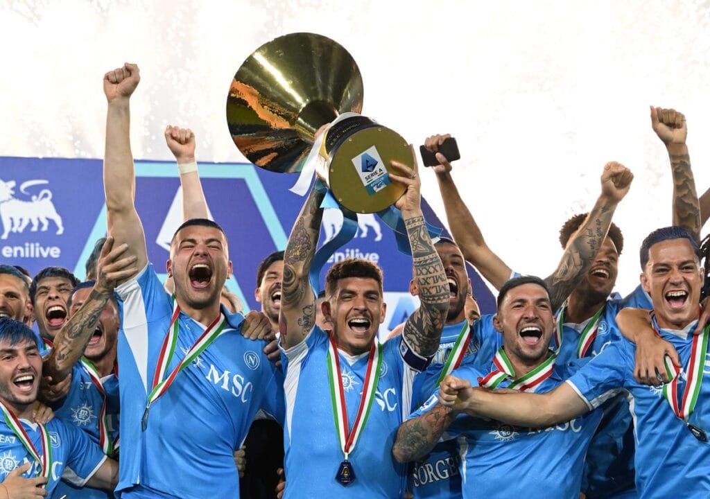 Napoli winners of 2024 2025 serie a title
