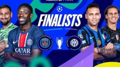 Psg vs inter uefa champions league final