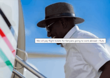 President William Ruto Travelling