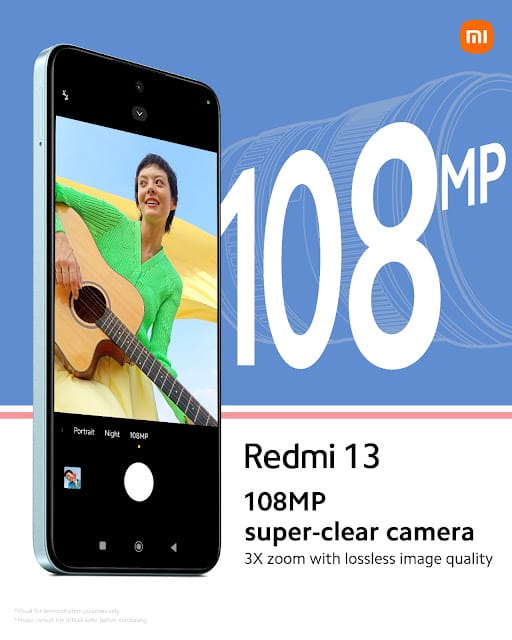 REDMI 13 1080 MP camera photo REDMI 13 1080 MP camera photo