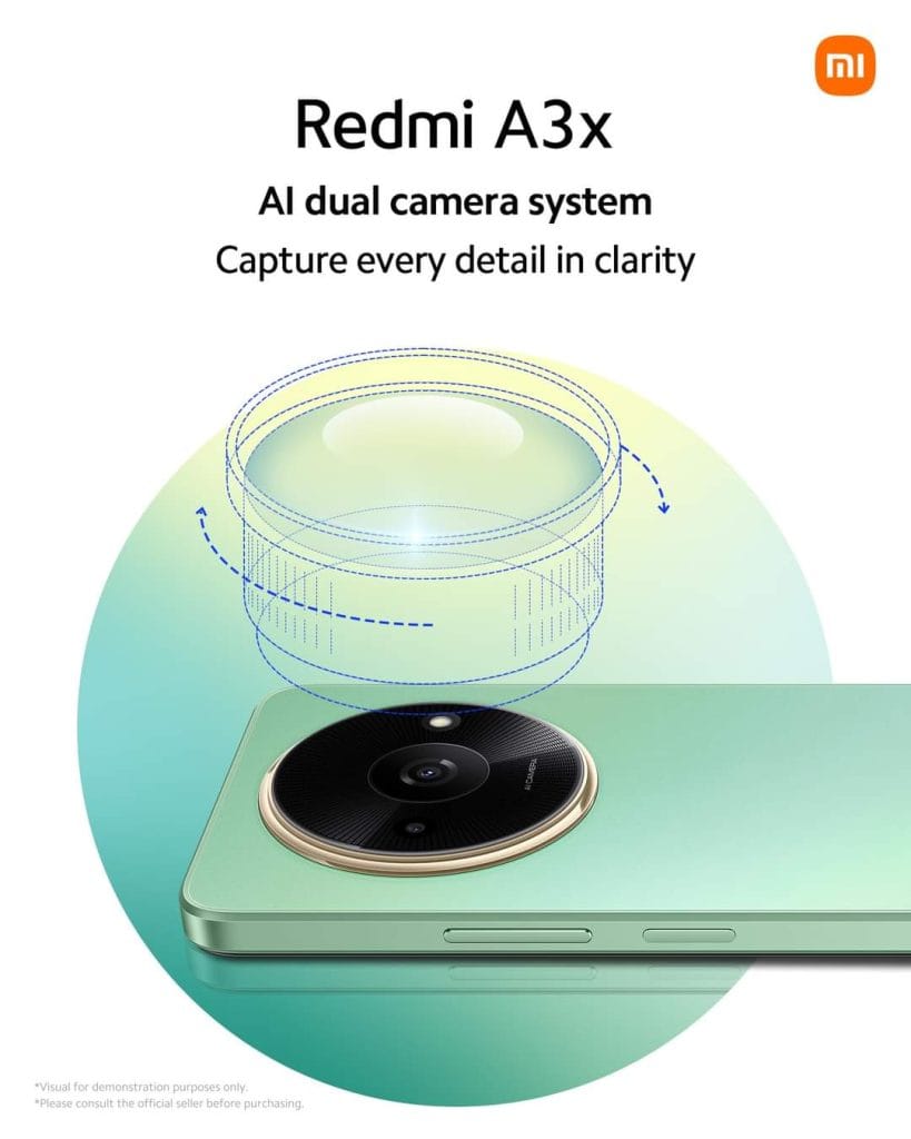Redmi A3x With Jaw Dropping Glass