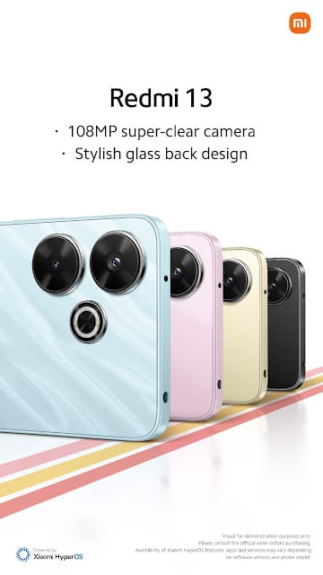 REDMI 13 Model photo REDMI 13 Model photo