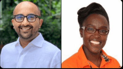 Kaushik Burman And Wangeci Kanjama.