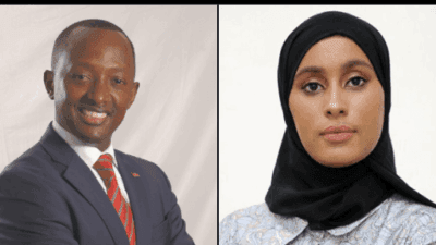 Machel Waikenda and Asha Abdi photo