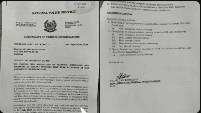 Police Charge Sheets