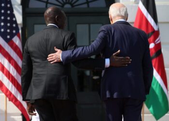 U.s. President Biden Welcomes Kenyan President Ruto On At The White House In Washington