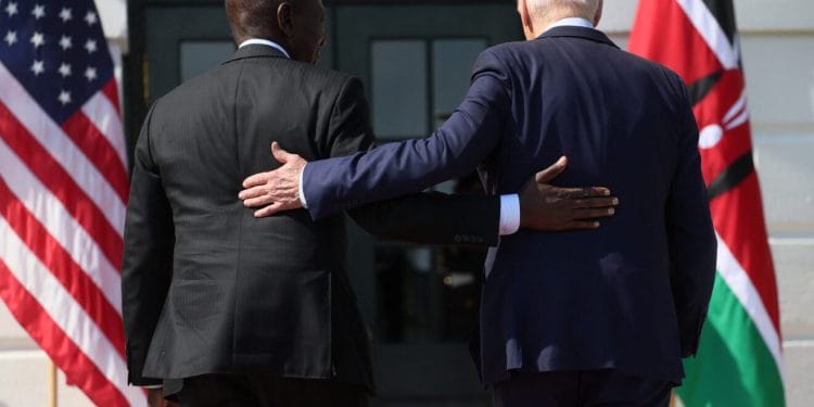 U.s. President Biden Welcomes Kenyan President Ruto On At The White House In Washington