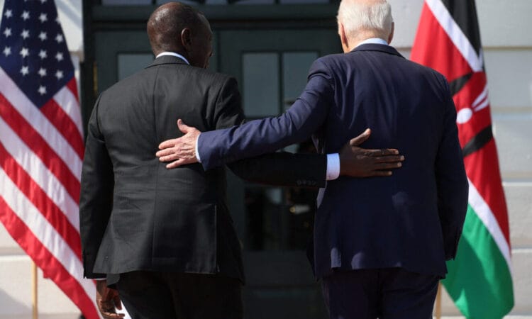 U.s. President Biden Welcomes Kenyan President Ruto On At The White House In Washington