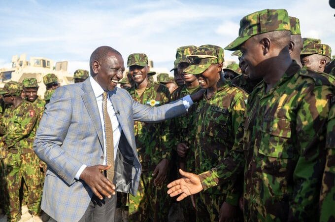 President William Ruto In Haiti