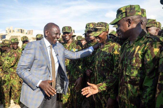 President William Ruto In Haiti