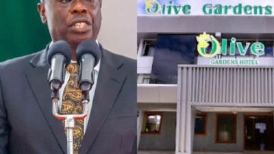 Gachagua And Olive Gardens