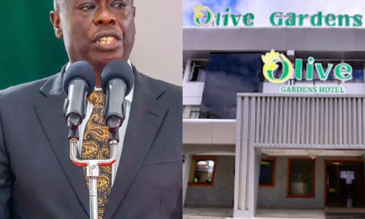Gachagua And Olive Gardens