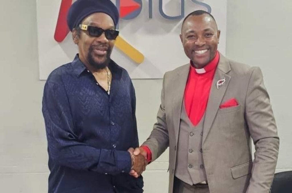 Bishop Ben Kiengei of JCM Church and Glen Washington