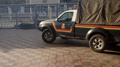 Police Land Cruiser