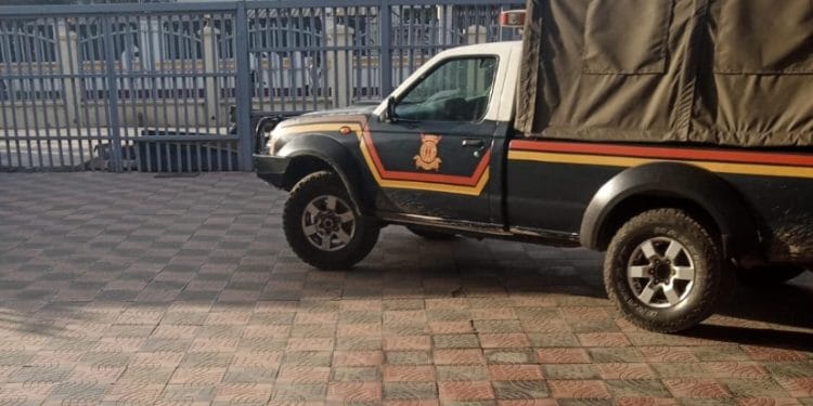 Police Land Cruiser