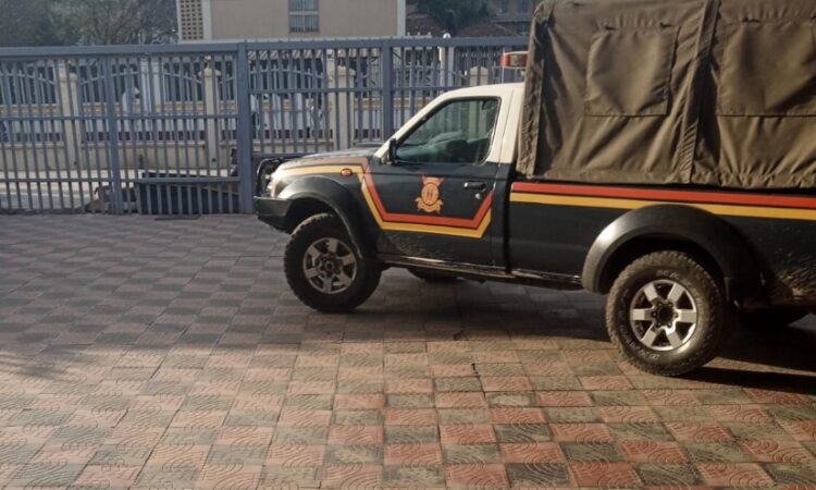 Police Land Cruiser