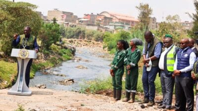 President William Ruto Nairobi Rivers