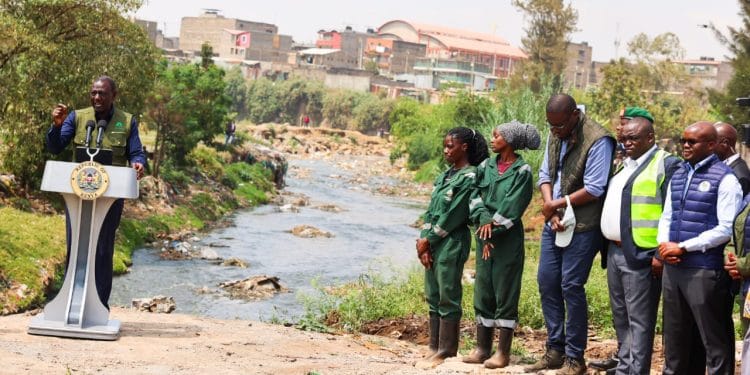 President William Ruto Nairobi Rivers
