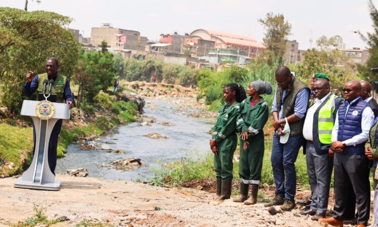 President William Ruto Nairobi Rivers