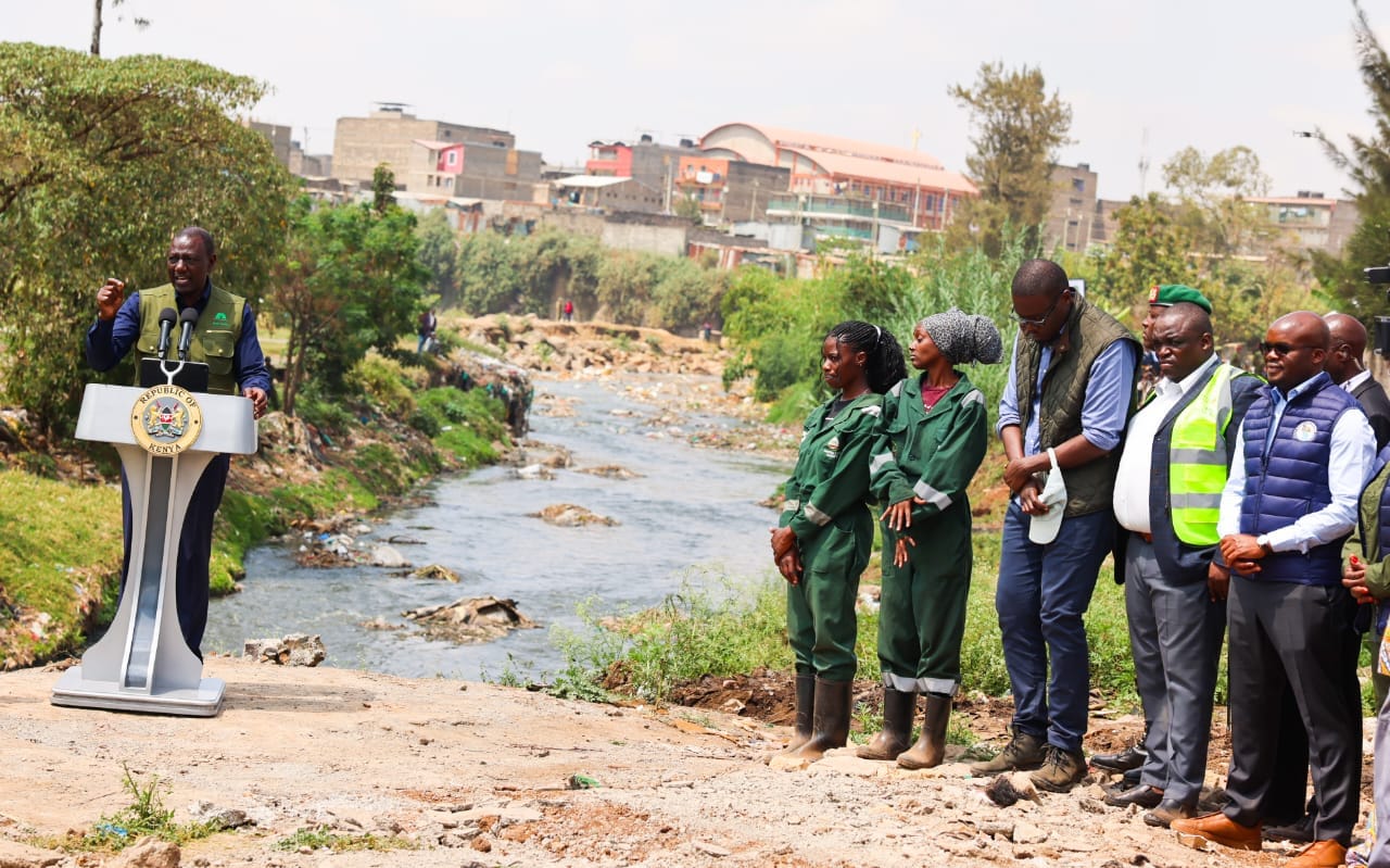 President William Ruto Nairobi Rivers