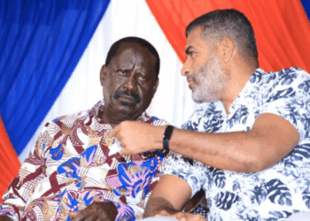Raila In Mombasa With Nassir