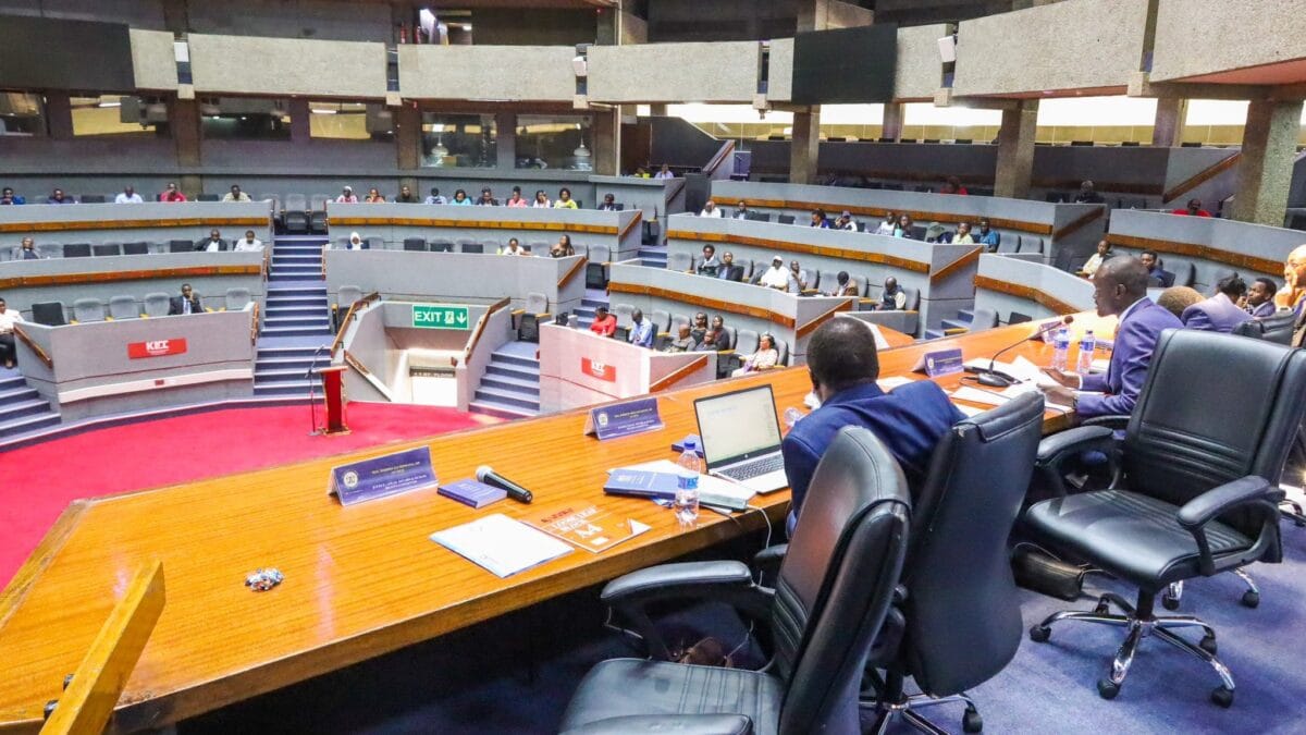 Hearing At Bomas Of Kenya