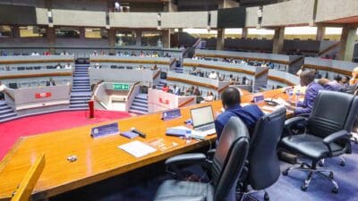 Hearing At Bomas Of Kenya