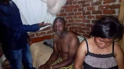 Man caught