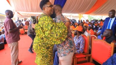 Aisha Jumwa With Hassan Joho Top