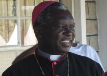 Catholic Archbishop Philip Anyolo