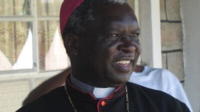 Catholic Archbishop Philip Anyolo