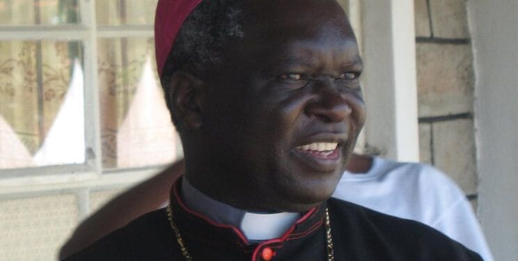 Catholic Archbishop Philip Anyolo