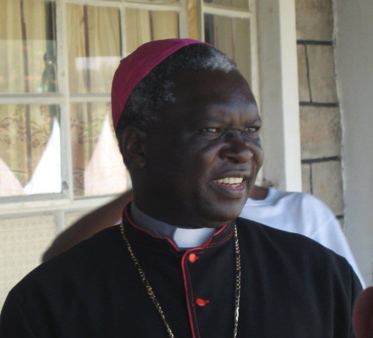 Catholic Archbishop Philip Anyolo