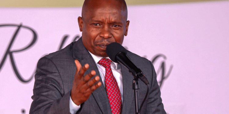 Deputy President Prof Kithure Kindiki