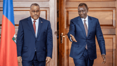 Haiti Prime Minister And Ruto