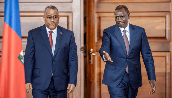 Haiti Prime Minister And Ruto