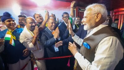 Narendra Modi In Nigeria For Exclusive State Visit