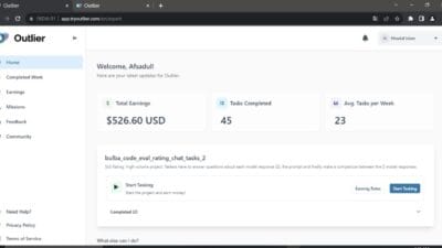Outlier Account Application Process